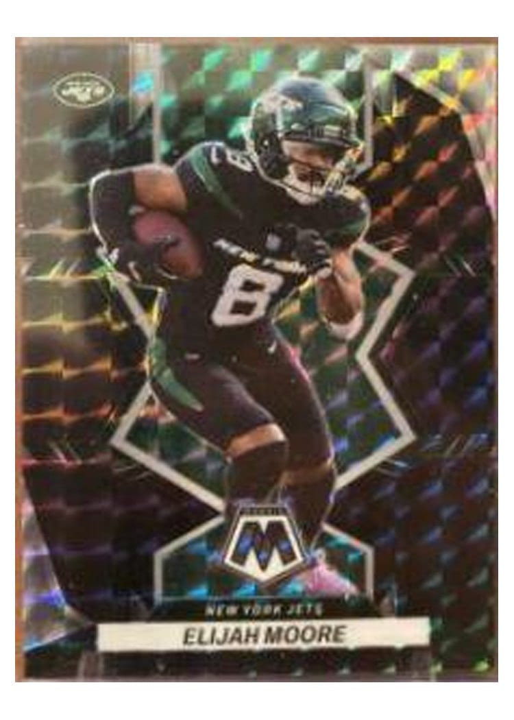 2022 Panini Mosaic Base Set Elijah Moore #153 card