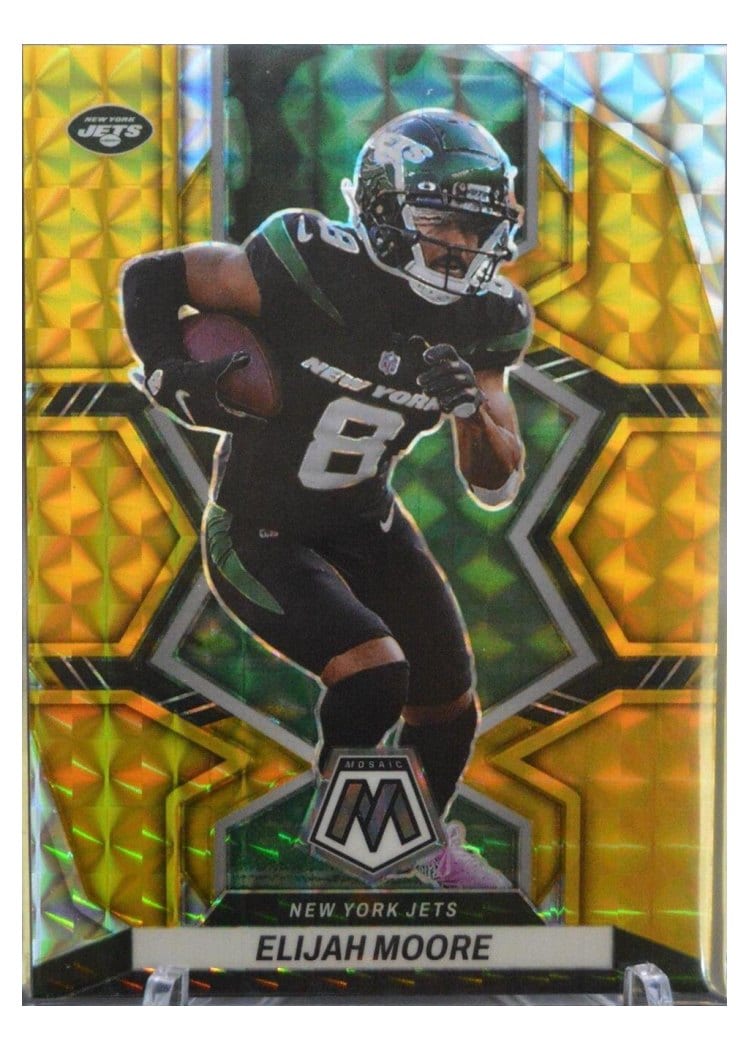 2022 Panini Mosaic Base Set Elijah Moore #153 card