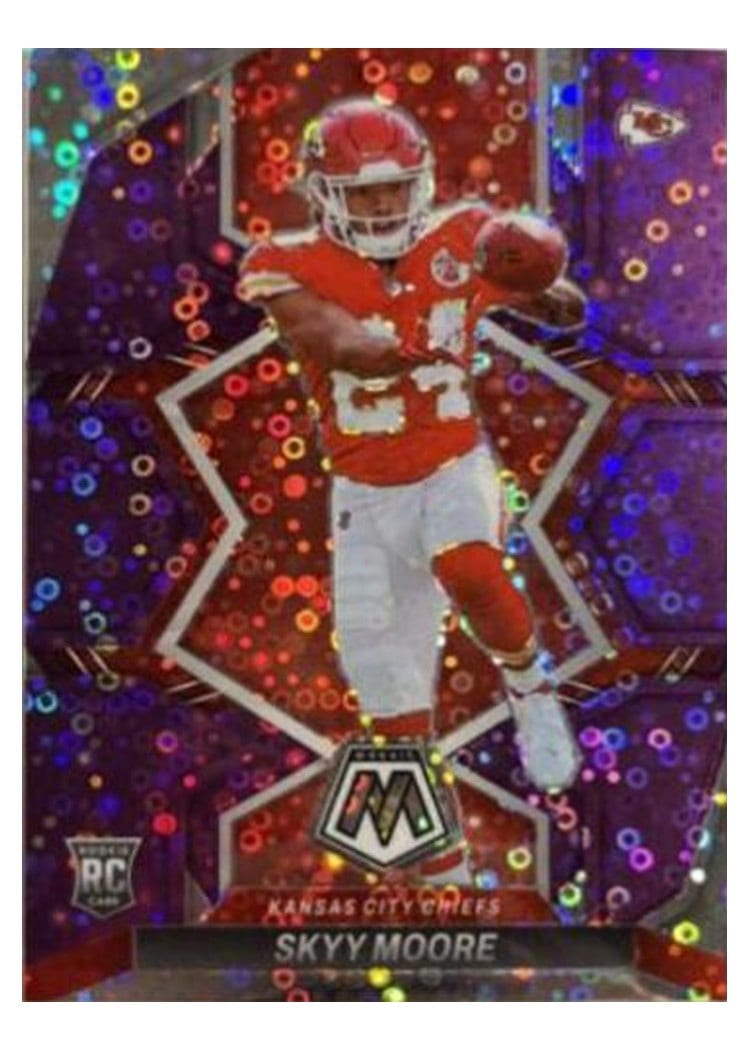 2022 Panini Mosaic Base Set Elijah Moore #153 card