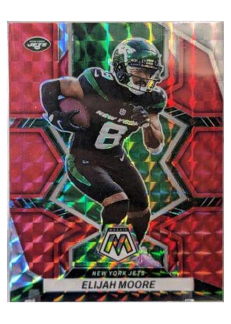 2022 Panini Mosaic Base Set Elijah Moore #153 card