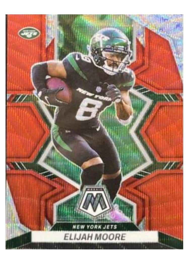 2022 Panini Mosaic Base Set Elijah Moore #153 card