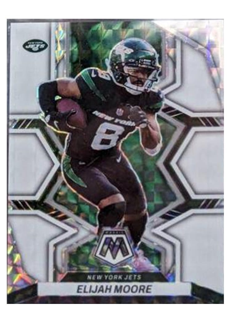 2022 Panini Mosaic Base Set Elijah Moore #153 card