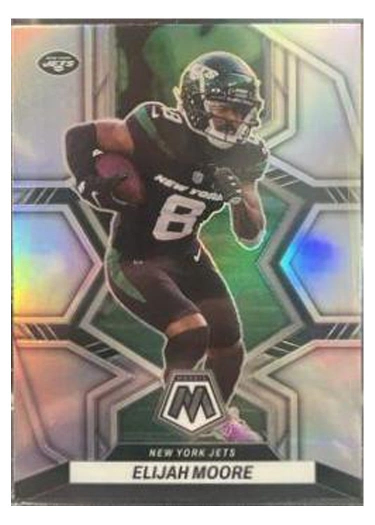 2022 Panini Mosaic Base Set Elijah Moore #153 card