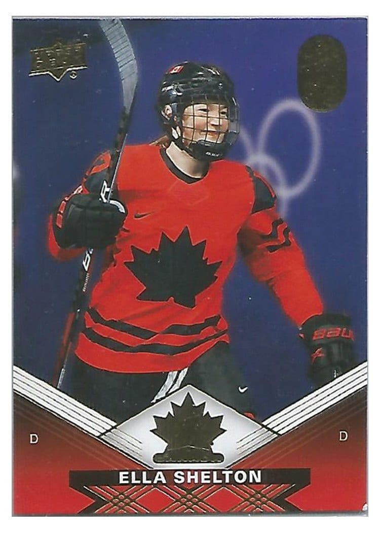 2025-26 Tim Hortons Team Canada Olympic Hockey Base Set Ella Shelton #94 card