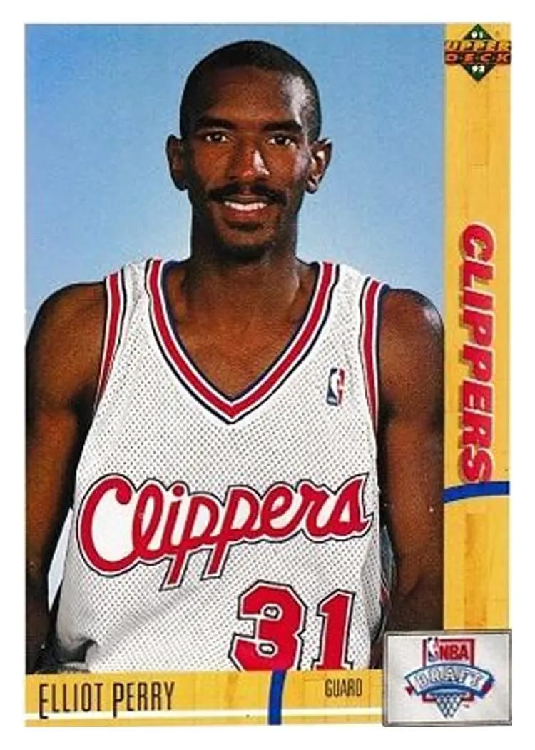 1991 Upper Deck Elliot Perry #18 card