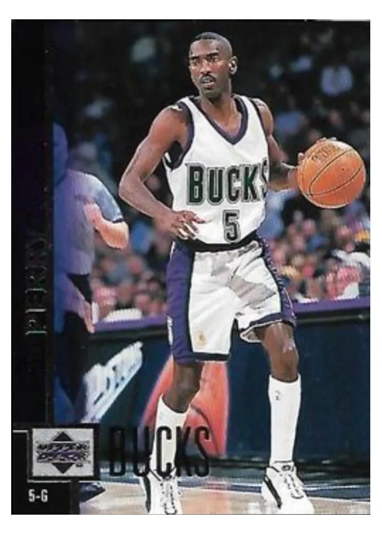 1997 Upper Deck Elliot Perry #72 card