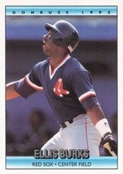 1992 Donruss Base Set Ellis Burks #234 card