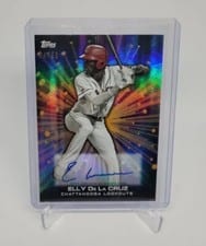 2023 Topps Pro Debut Future Cornerstones Autographs Elly De La Cruz #FC-ED card