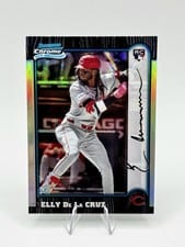2024 Bowman Chrome 1999 Bowman Chrome 25th Anniversary Elly De La Cruz #BC25-1 card