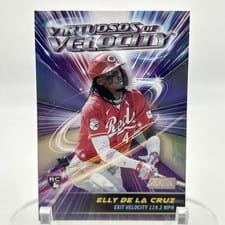 2024 Stadium Club Virtuosos Of Velocity Elly De La Cruz #VV-3 card