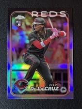 2024 Topps Chrome Elly De La Cruz #44 card