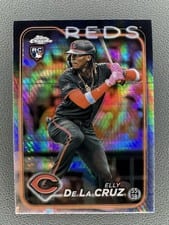 2024 Topps Chrome Elly De La Cruz #44 card