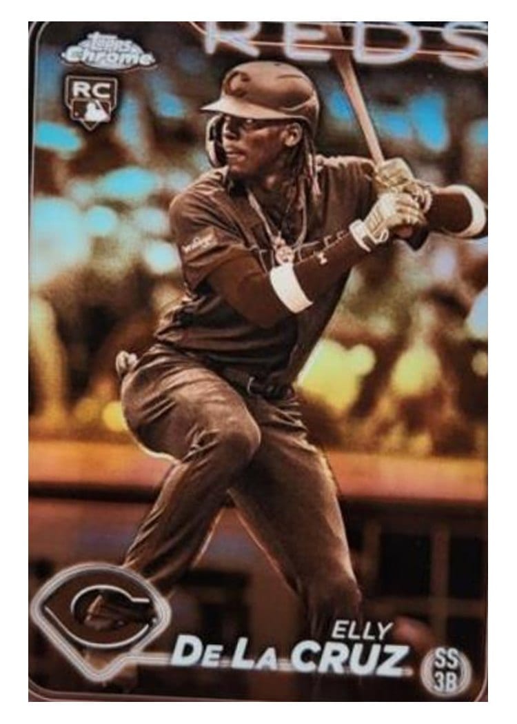 2024 Topps Chrome Elly De La Cruz #44 card
