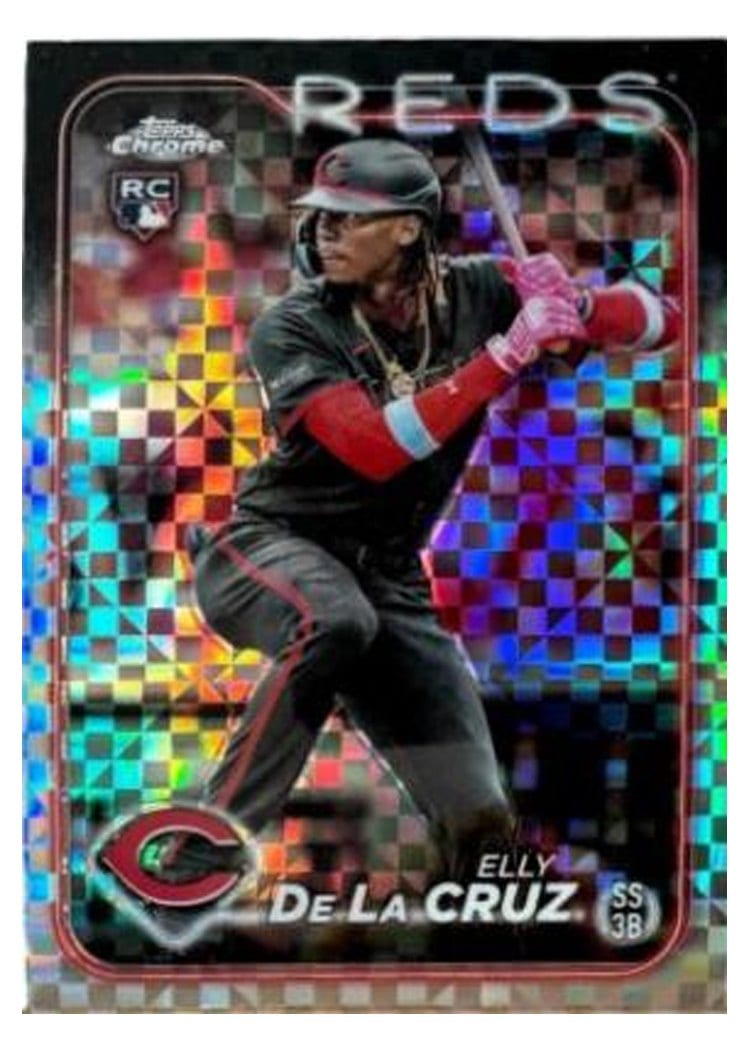 2024 Topps Chrome Elly De La Cruz #44 card