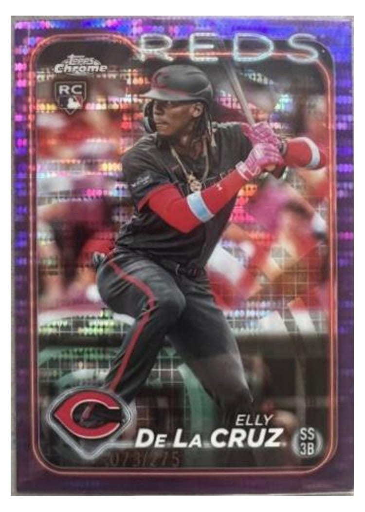 2024 Topps Chrome Elly De La Cruz #44 card