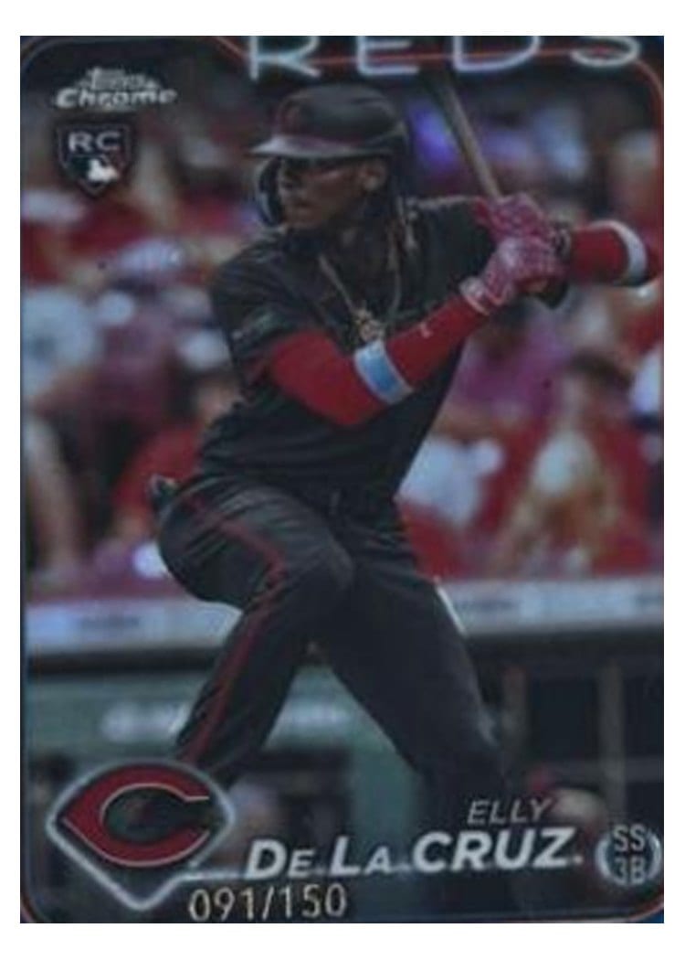 2024 Topps Chrome Elly De La Cruz #44 card