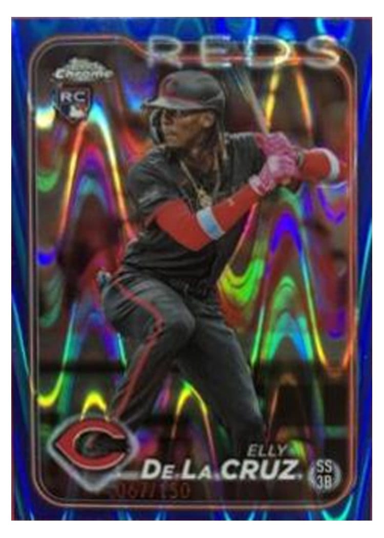 2024 Topps Chrome Elly De La Cruz #44 card