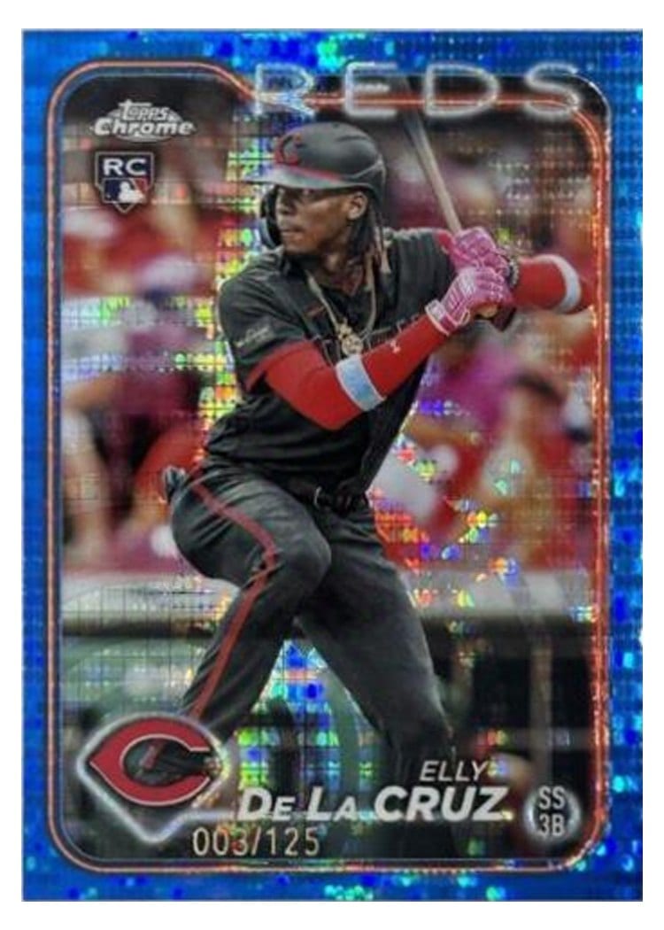 2024 Topps Chrome Elly De La Cruz #44 card