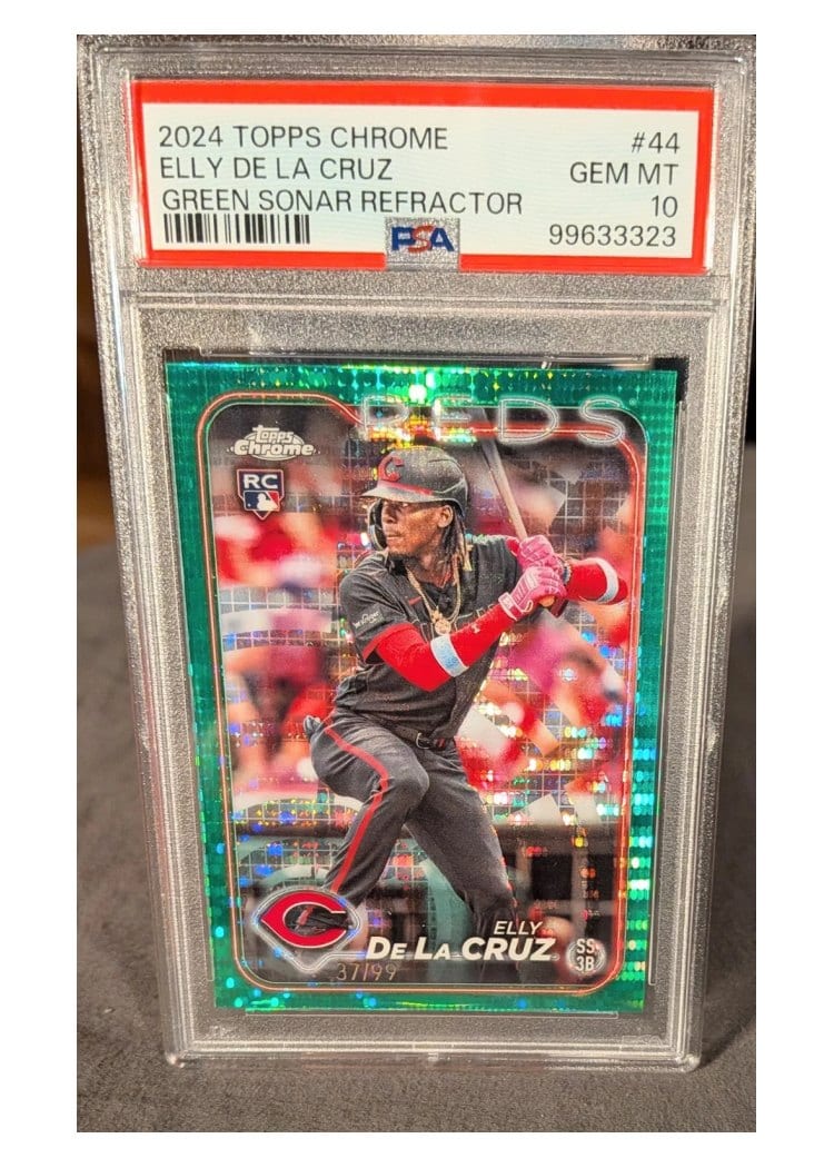 2024 Topps Chrome Elly De La Cruz #44 card