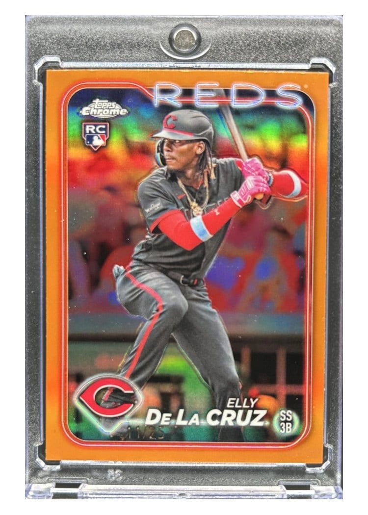 2024 Topps Chrome Elly De La Cruz #44 card