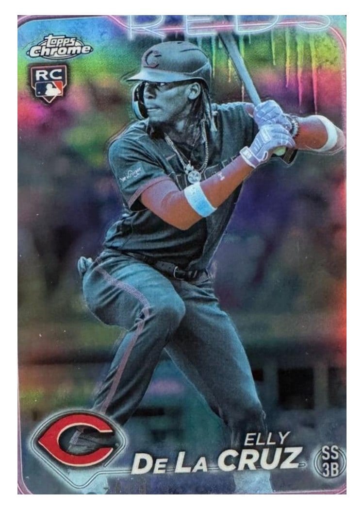 2024 Topps Chrome Elly De La Cruz #44 card