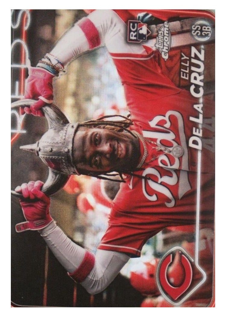 2024 Topps Chrome Elly De La Cruz #44 card