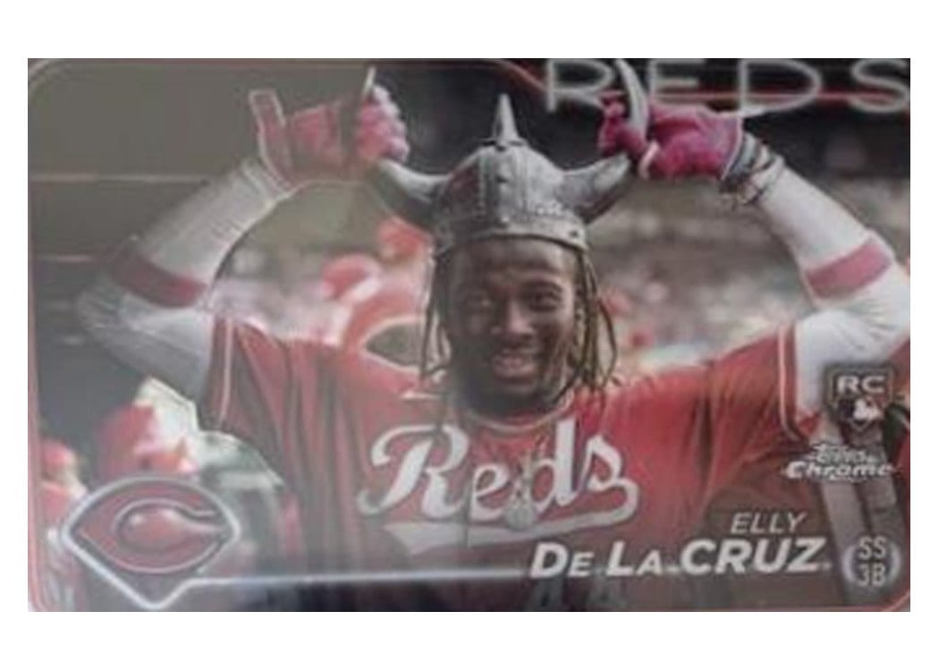 2024 Topps Chrome Elly De La Cruz #44 card