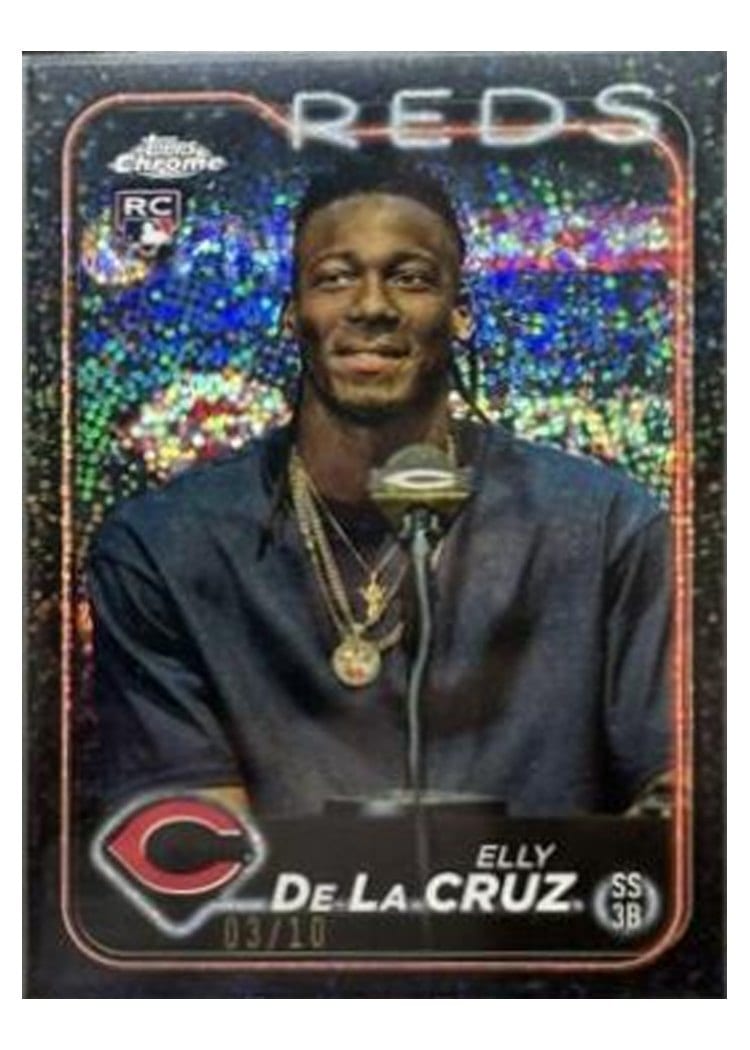 2024 Topps Chrome Elly De La Cruz #44 card