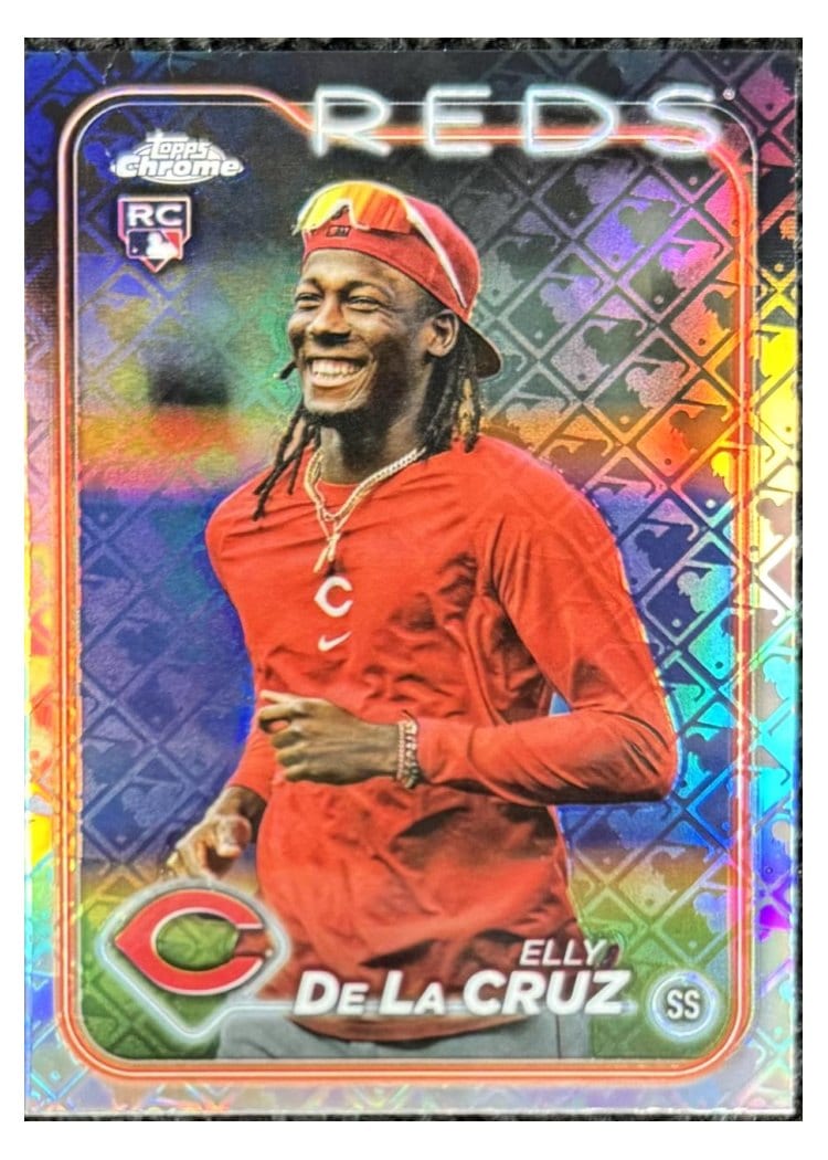 2024 Topps Chrome Elly De La Cruz #44 card