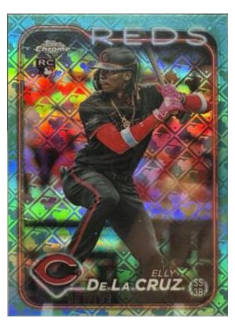 2024 Topps Chrome Elly De La Cruz #44 card