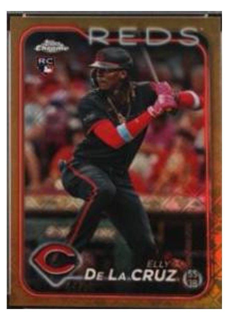 2024 Topps Chrome Elly De La Cruz #44 card