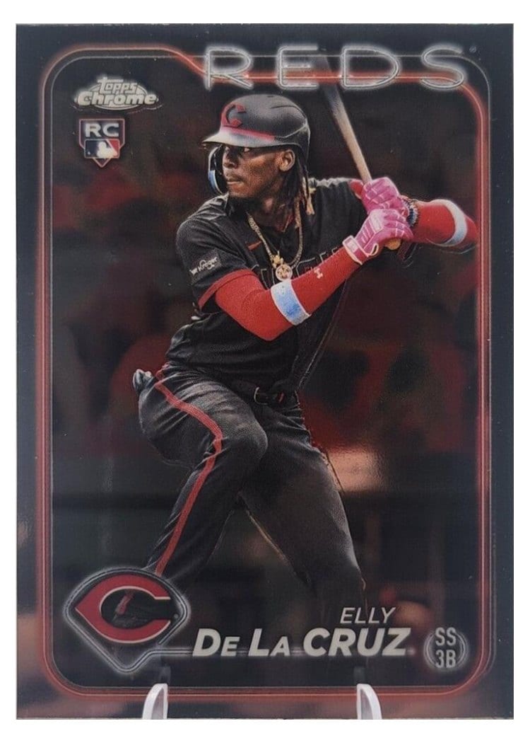 2024 Topps Chrome Elly De La Cruz #44 card