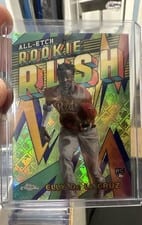 2024 Topps Chrome Logofractor Edition Chrome All-Etch Rookie Rush Elly De La Cruz #CERL-1