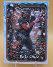 2024 Topps Holiday Hidden Elf Elly De La Cruz #HE-11 card