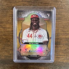 2024 Topps Triple Threads Rookie Autograph Elly De La Cruz #RA-ED card