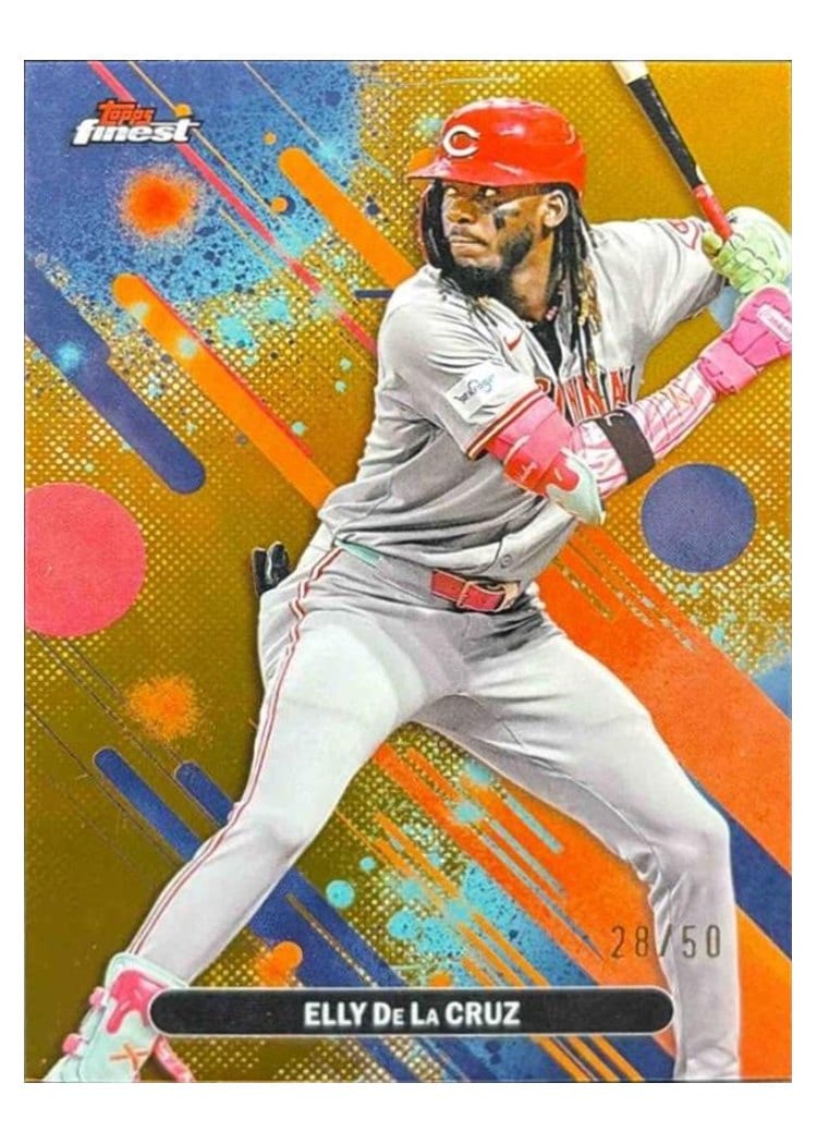 2025 Finest Base Set Elly De La Cruz #56 card