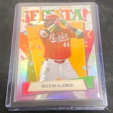 2025 Finest Fiesta! Elly De La Cruz #F-4 card