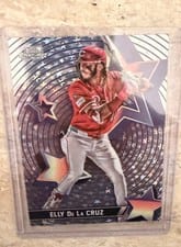 2025 Topps Cosmic Chrome StarFractor Elly De La Cruz #SF-16