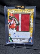 2025 Topps Inception Inception Autograph Jumbo Patch Elly De La Cruz #IAJP-ED