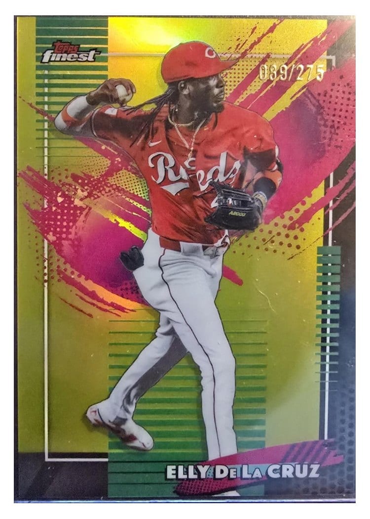 2026 Topps Finest Elly De La Cruz #162 card