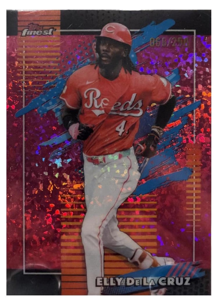 2026 Topps Finest Elly De La Cruz #162 card