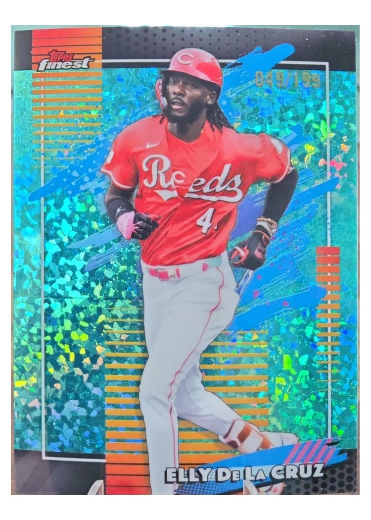2026 Topps Finest Elly De La Cruz #162 card