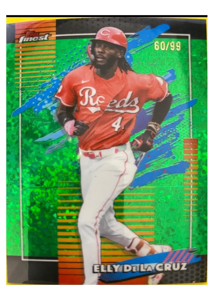 2026 Topps Finest Elly De La Cruz #162 card