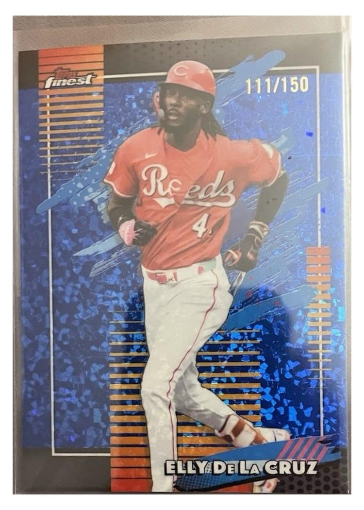 2026 Topps Finest Elly De La Cruz #162 card