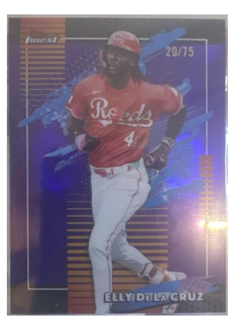 2026 Topps Finest Elly De La Cruz #162 card