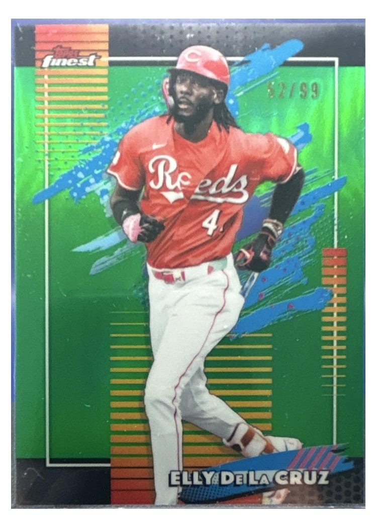 2026 Topps Finest Elly De La Cruz #162 card