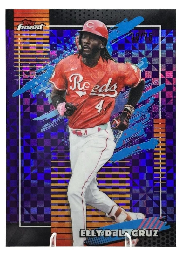 2026 Topps Finest Elly De La Cruz #162 card