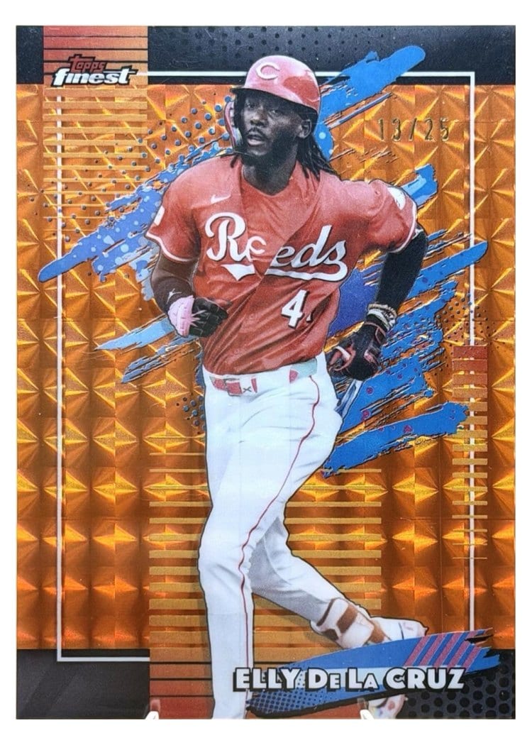 2026 Topps Finest Elly De La Cruz #162 card