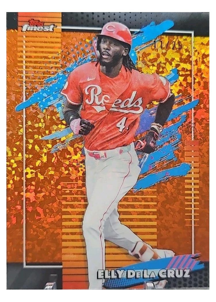 2026 Topps Finest Elly De La Cruz #162 card