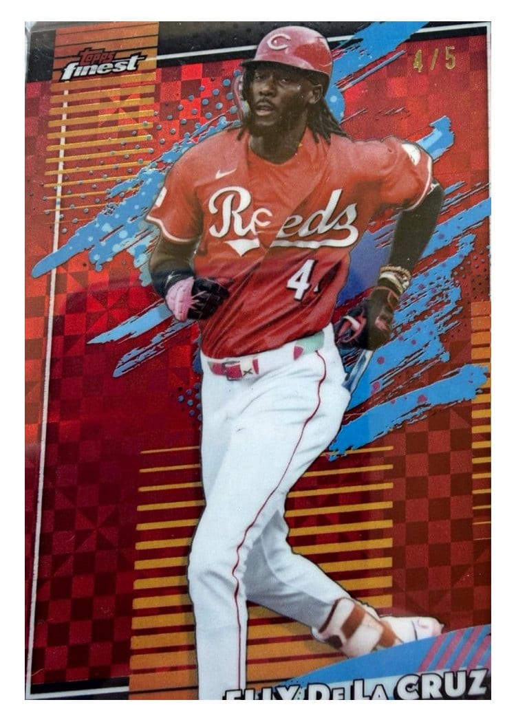 2026 Topps Finest Elly De La Cruz #162 card
